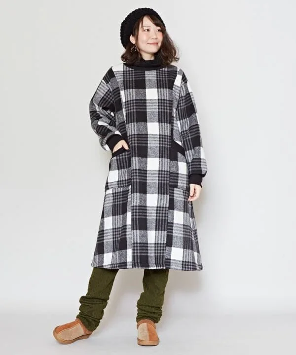 Viera Plaid Dress