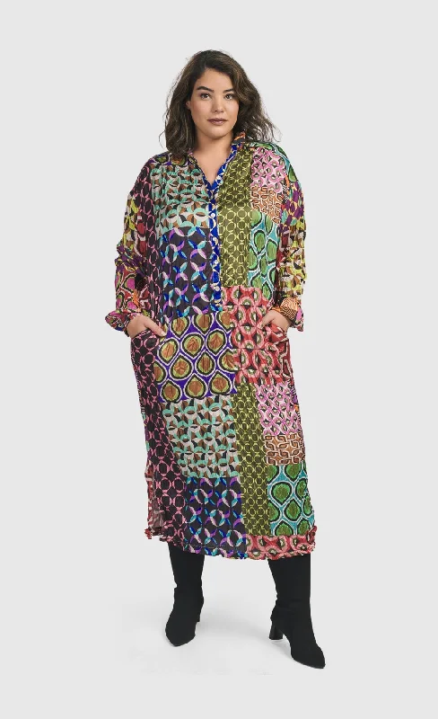 Alembika Lucy Kaleidoscope Maxi Dress