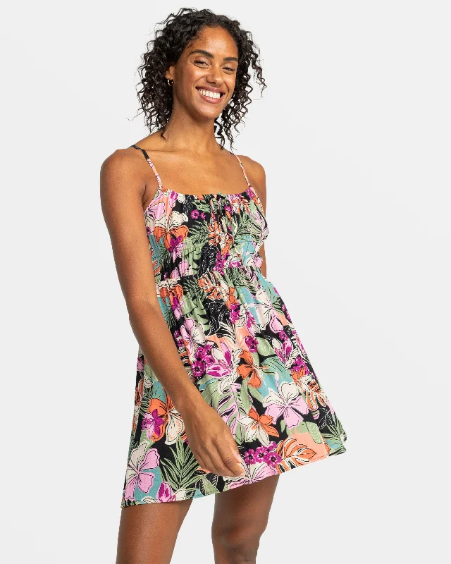 La Vida Mini Dress - Phantom Moody Tropical Apparel