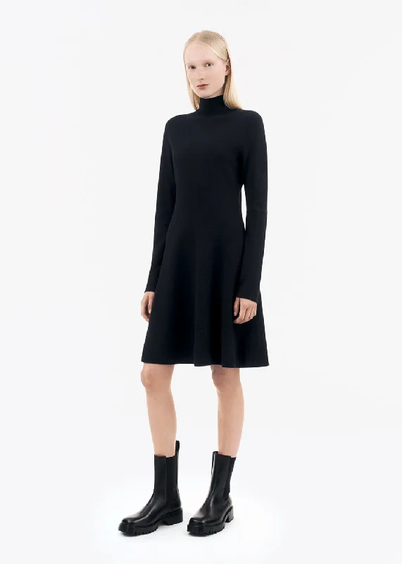 Malaya Boiled Wool Dress