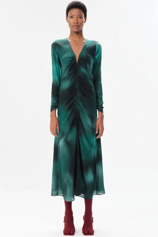 Maria Cher Atacalco Kendra Dress in Emerald