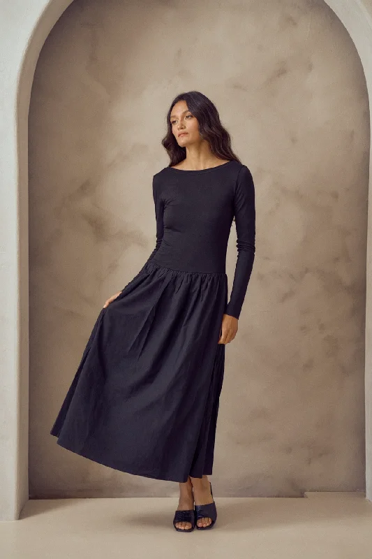 Midnight Muse Maxi Dress