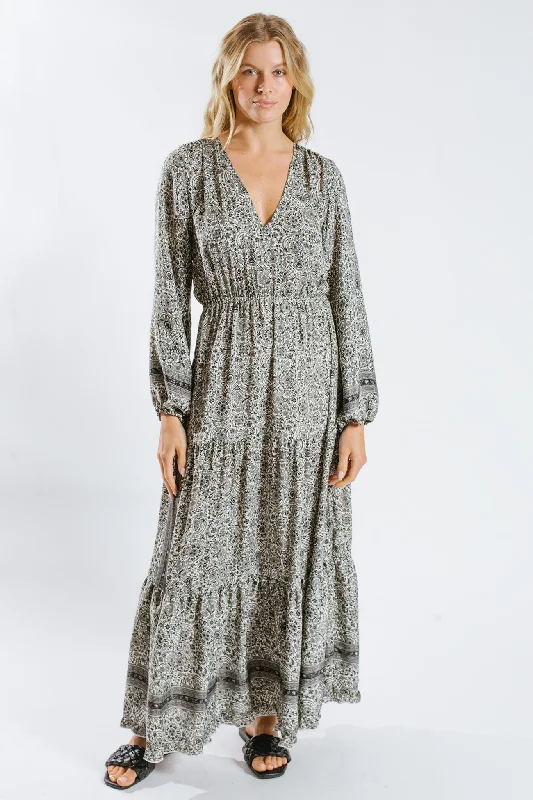 Moulika L/S Maxi Dress