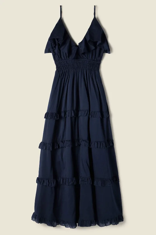 Trovata Lisboa Dress in Navy