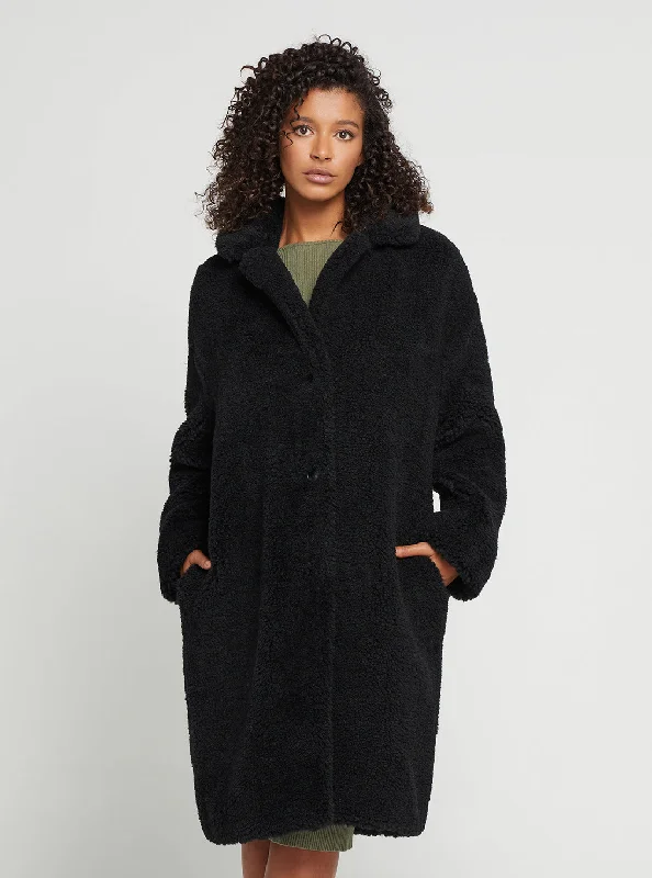 Eco Black Alina Coat