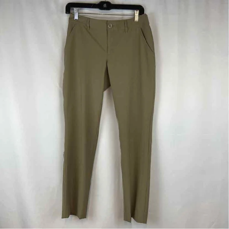 Eddie Bauer Women's Size M Green Solid Pants