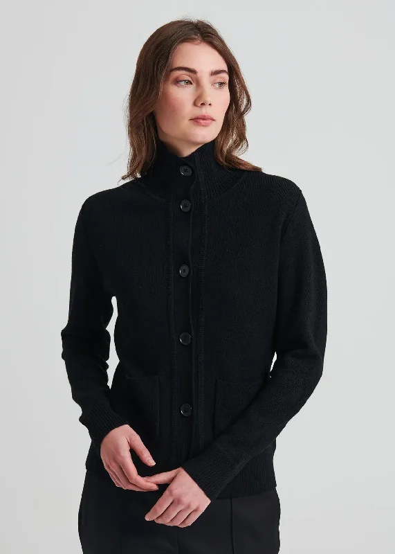 Extrafine Merino Button Up Jacket