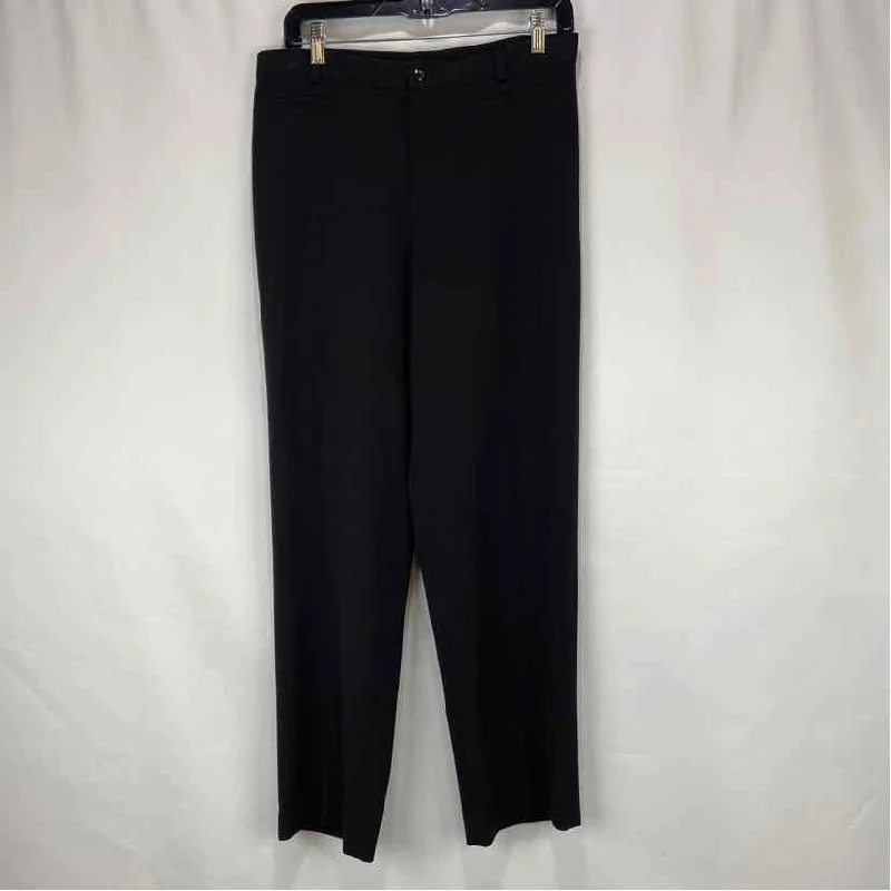 Rafaella Women's Size 10P Black Solid Pants