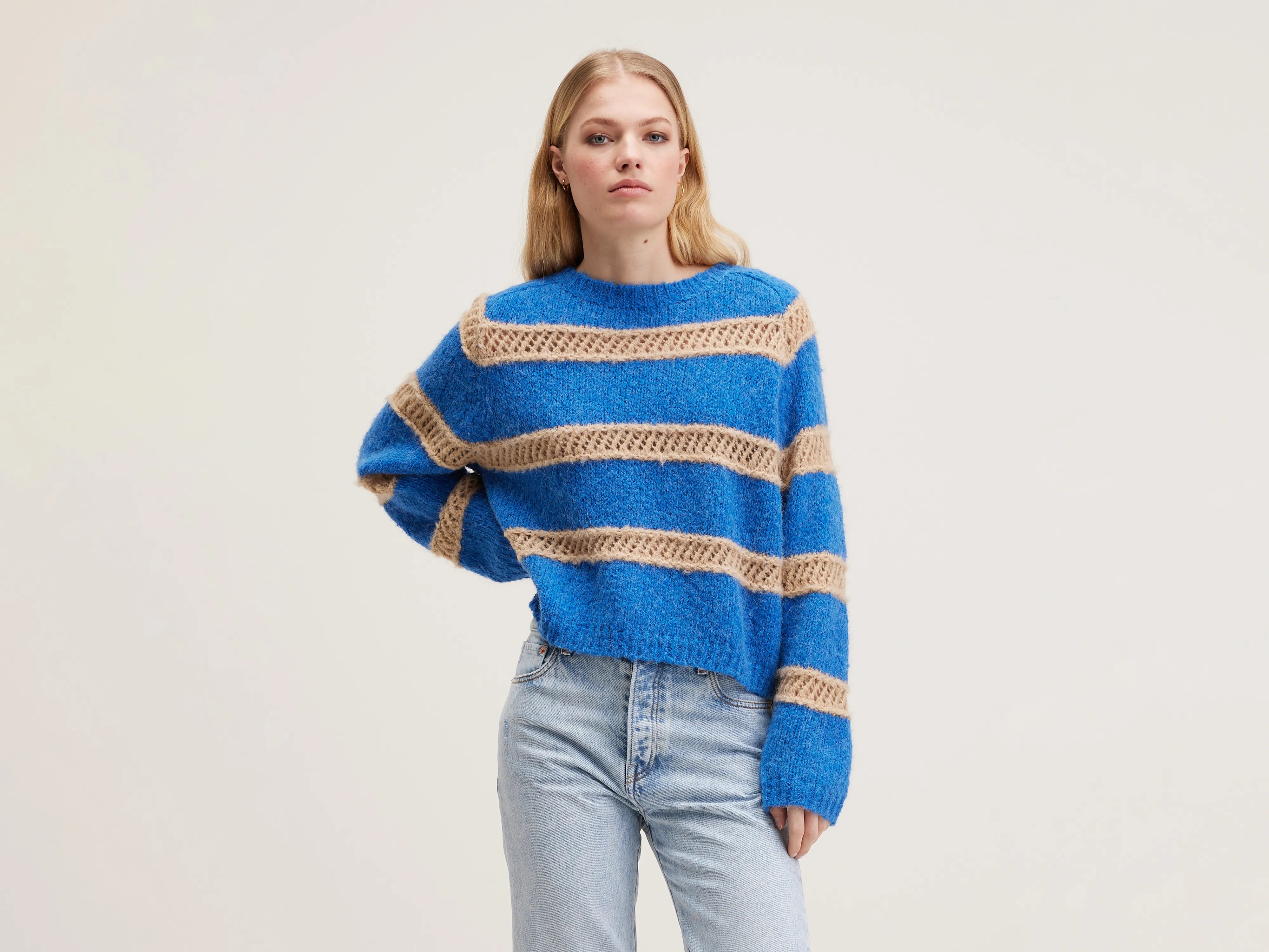 Roft crew-neck sweater (242 / W / SEA)