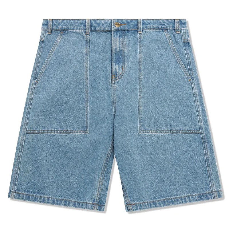 Butter Goods - Patch Pocket Denim Shorts Washed Indigo