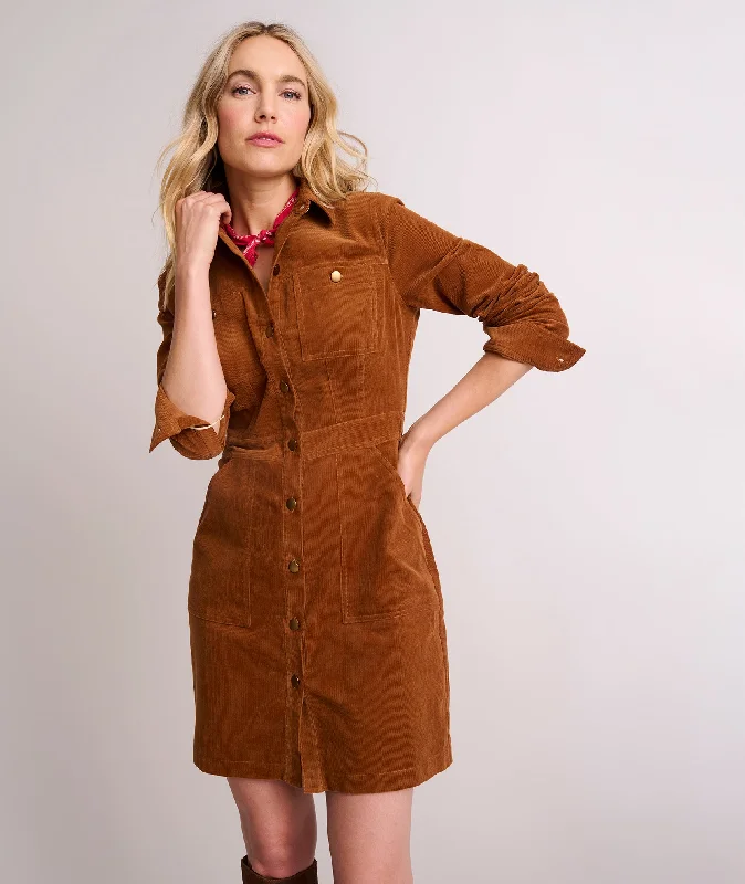 Corduroy Cora Shirt Dress - FINAL SALE