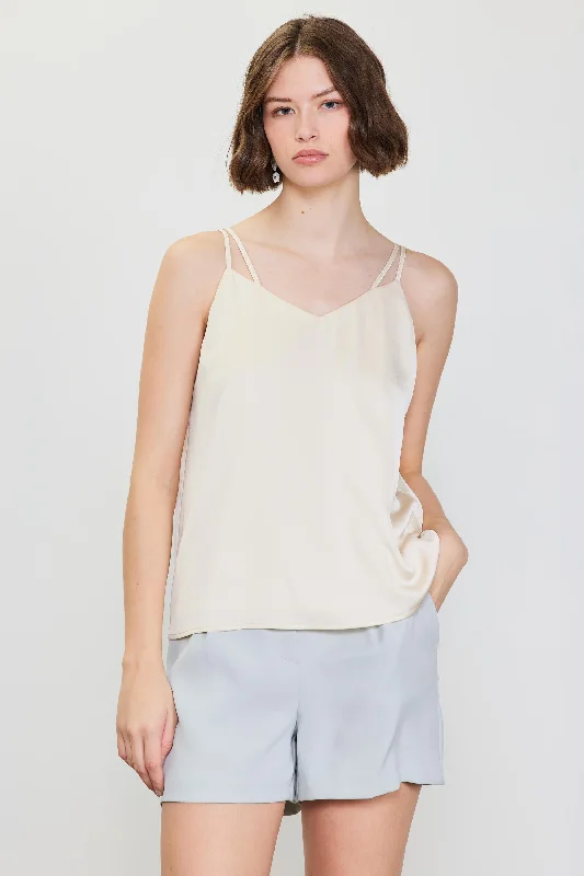 Double Strap Cami - Shell