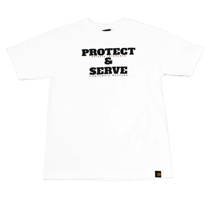 Mens True Protect & Serve T-Shirt White