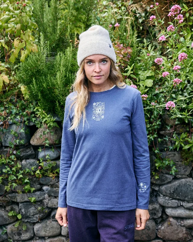 Mini Magic - Womens Recycled Long Sleeve T-Shirt - Blue