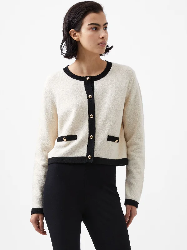 Vhari Recycled Contrast Cardigan