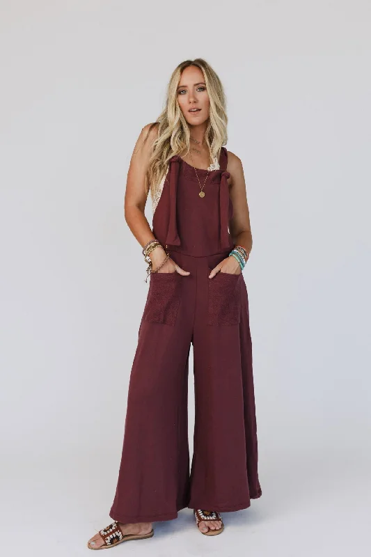 Jodi Jumpsuit - Wine