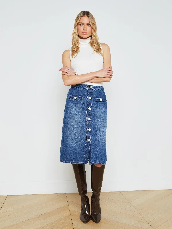 Landry Denim Skirt